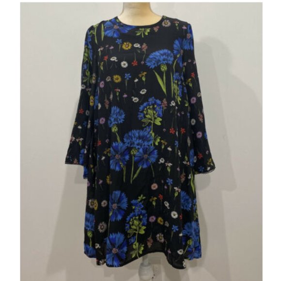 ANTHROPOLOGIE MAEVE Lucinda Silk Tunic Dress NWT - Picture 5 of 12